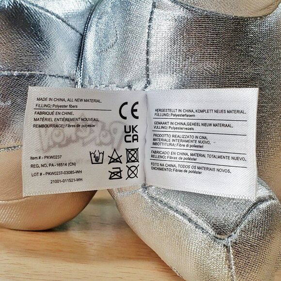 Pokemon 25th Anniversary Silver Bulbasaur 8" UltraSoft Video Game Toy Plush NWT - Picture 6 of 7